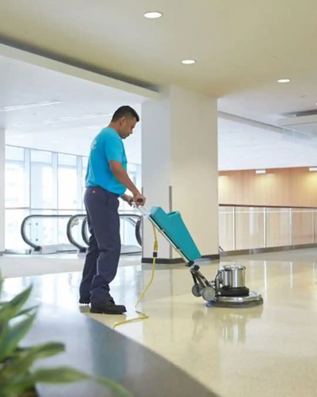 Commercial Floor Care for Lobbies and Common Areas